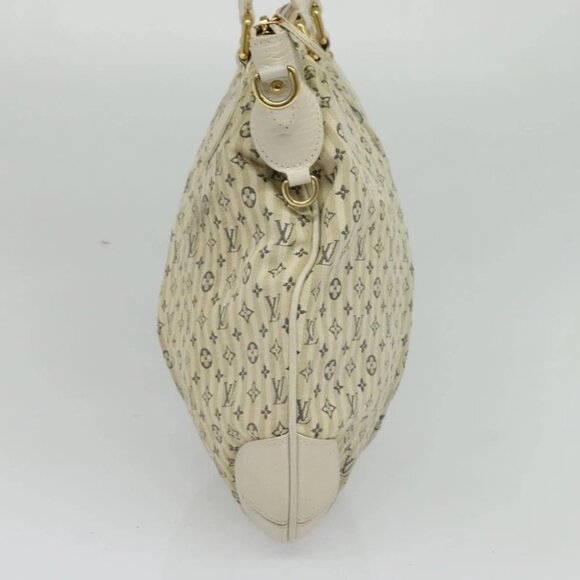 LOUIS VUITTON Monogram Mini Lin Croisette Marina PM Bag Beige M95494 Auth 125591 - Picture 7 of 15